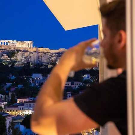 Acrolights By Night Apartment Атина Екстериор снимка