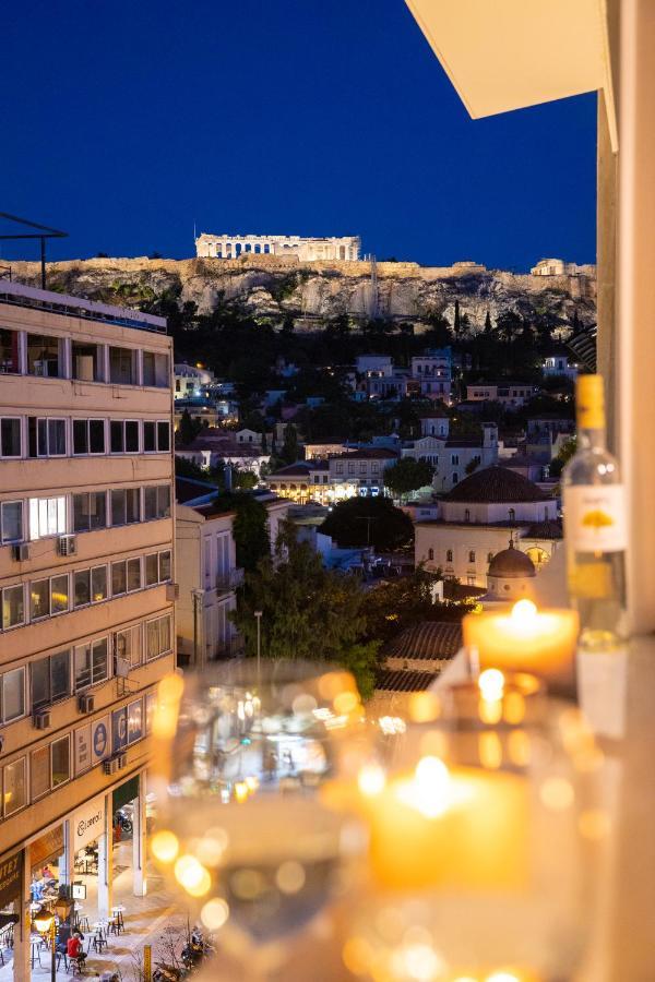Acrolights By Night Apartment Атина Екстериор снимка